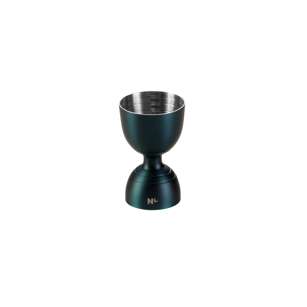 Jigger Rim Bell 80 mm hoch / 0,03 l / 0,06 l blau matt